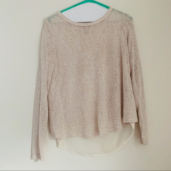 Forever 21 Mixed Media Blouse - Picture 2 of 5